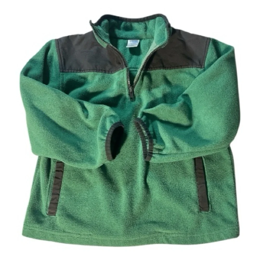 Gymboree Kids Fleece Jacket in Green and Black